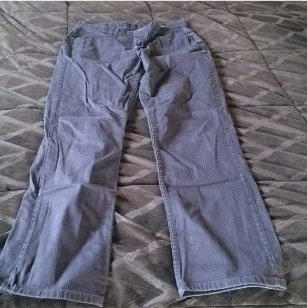 Choc brown ladies jeans Lee Rider sz 12L